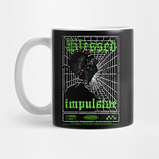 Red serpent & Blessed Impulsive Design Mug